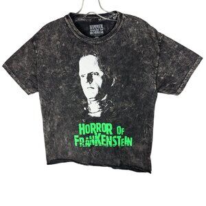 Hammer House Of Horror T-Shirt Unisex M Horror Of Frankenstein Distressed Black